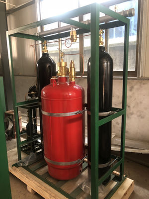গুণমান  800m2 10s Clean Agent Fire Suppression System Fm200 Fire Extinguisher কারখানা