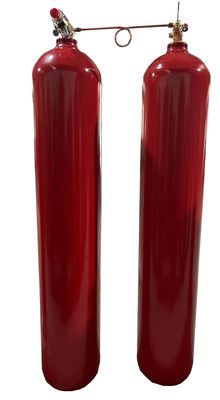 গুণমান  Electrically Non-Conductive CO2 Fire System 1448mm CO2 Gas Bottle In Power Room কারখানা
