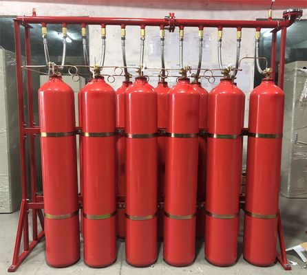 গুণমান  Enclosed Flooding Pipe Network Fixed CO2 Fire Extinguishing System কারখানা