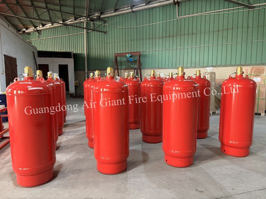 গুণমান  Cylinder For Environment-Friendly FM200 Fire Suppression System Museum কারখানা