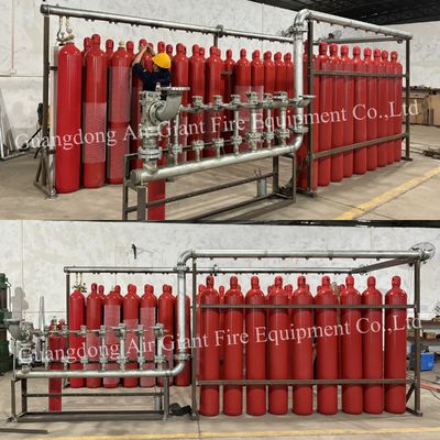 গুণমান  Inert Gas Argon IG55 Fire Extinguishing System For Computer Room কারখানা
