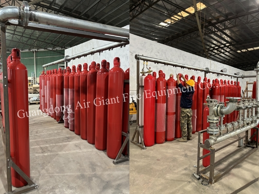 গুণমান  IG55: A Safe And Effective Solution For Fire Protection In Critical Facilities কারখানা