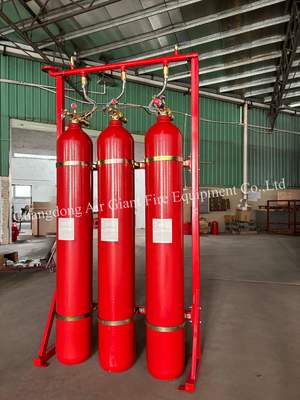 গুণমান  IG55 Argonite Fire Suppression System With 20MPa/30MPa Pressure কারখানা