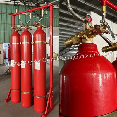 গুণমান  Inert Gas IG55 Fire Suppression Systems Are Safe For People And Sensitive Equipment কারখানা