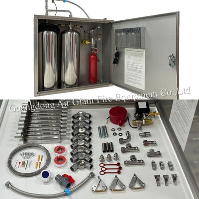 গুণমান  Kitchen Fire Suppression System Dedicated Induction Kit কারখানা