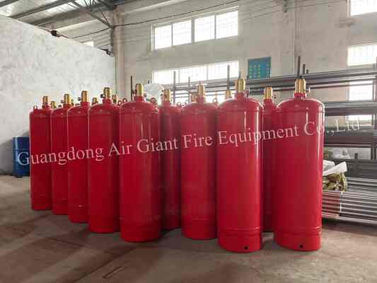 গুণমান  Automatic FK 5-1-12 Fire Suppression System Cylinder Without Pollution For Museum কারখানা