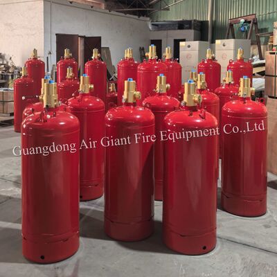 গুণমান  Automatic FM200 Fire Extinguishing System Cylinder Without Residue For Server Room কারখানা