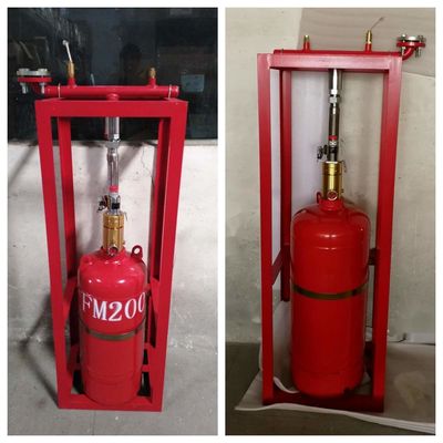 800m² FM200 ফায়ার সাপ্রেশন সিস্টেম স্বয়ংক্রিয় অগ্নি নির্বাপক 4.2MPa