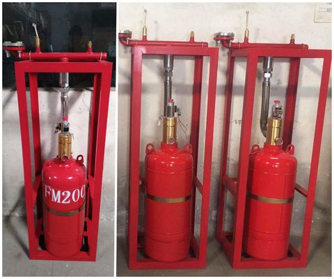 টেলিকমিউনিকেশন রুমের জন্য দূষণ ছাড়াই FM200 গ্যাস সিস্টেম