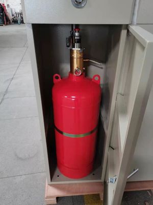 Hfc227ea গ্যাস ফায়ার সাপ্রেশন ক্যাবিনেট 40Ltr 70Ltr 90Ltr