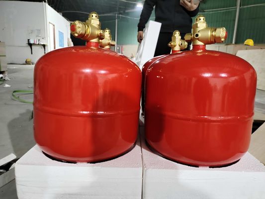 UPS রুমের অবশিষ্টাংশ ছাড়াই 1.6Mpa FM200 ফায়ার সাপ্রেশন সিস্টেম