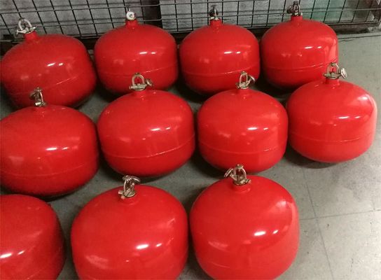 FM200 স্বয়ংক্রিয় দমন সিস্টেম সিলিং সাসপেন্ডেড ফায়ার এক্সটিংগুইশার 8L 10L 16L
