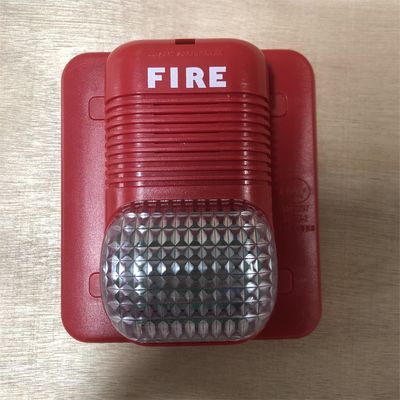 FM200 সিস্টেম DC24V ফায়ার অ্যালার্ম ফ্ল্যাশিং লাল এবং বিপিং সাউন্ড এবং হালকা অ্যালার্ম