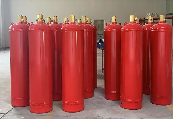 অ-ক্ষয়কারী ফায়ার সাপ্রেশন এজেন্ট এফএম 200 সিলিন্ডার অ্যানিকোইক চেম্বারে