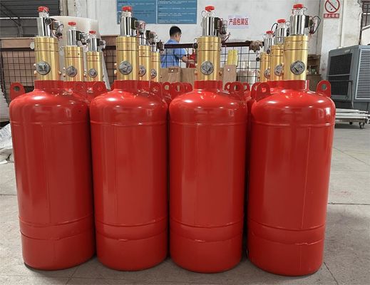 ডেটা সেন্টারের জন্য 2.5Mpa HFC 227ea FM200 ফায়ার এক্সটিংগুইশার