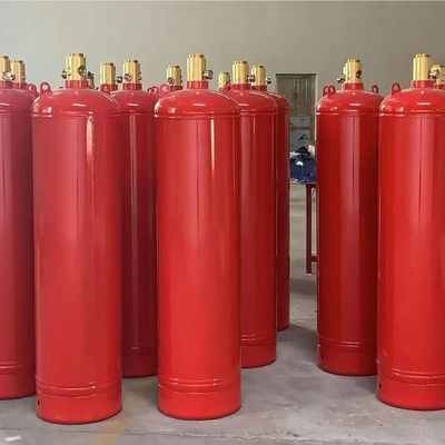 4.2MPa ডেটা সেন্টার ফায়ার প্রোটেকশন সিস্টেম সিমলেস FM200 সিলিন্ডার