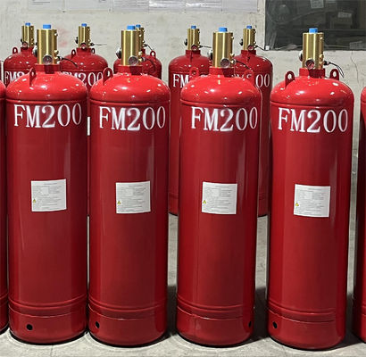 সার্ভার রুম ফায়ার এক্সটিংগুইশার সিস্টেম HFC 227ea সিলিন্ডার 4.2MPa