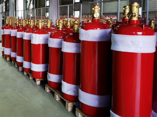 পরিবেশ বান্ধব HFC227ea ফায়ার এক্সটেনসার সিস্টেম ইউপিএস রুমে অবশিষ্টাংশ ছাড়া