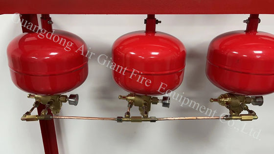 জাদুঘরের জন্য cafss 30L 1.6Mpa FM200 অগ্নি নির্বাপক যন্ত্র
