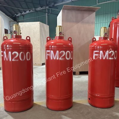 দূষণ ছাড়াই বিচ্ছিন্ন FM200 অগ্নিনির্বাপক সিস্টেমের জন্য সিলিন্ডার পাওয়ার রুম