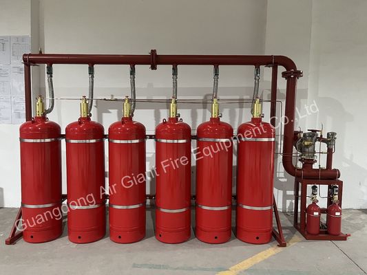 ব্যাটারি রুমের জন্য অ-পরিবাহী HFC227ea অগ্নি নির্বাপক সিস্টেম
