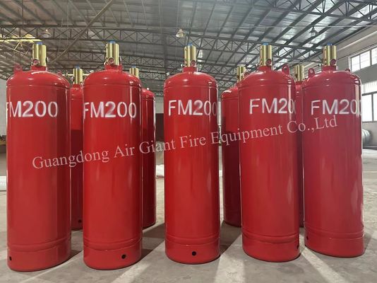 পরিবেশ বান্ধব সিলেন্ডার ফর পরিবেশ বান্ধব FM200 অগ্নি নির্বাপক সিস্টেম