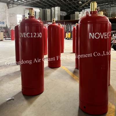 টেলিকম ফায়ার সাপ্রেশনের জন্য 4.2MPa Novec 1230 গ্যাস সিলিন্ডার
