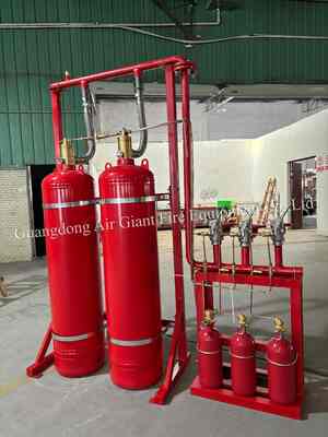উচ্চ মানের HFC227ea অগ্নিনির্বাপক সিস্টেম ব্যাটারি রুমের জন্য দূষণ ছাড়াই
