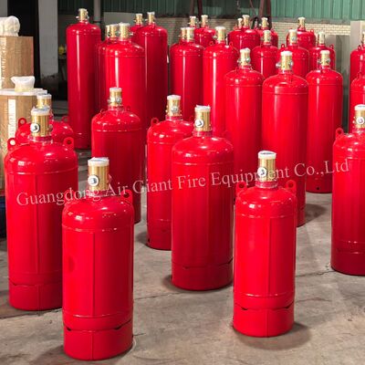 FM200 কম ওডিপি ক্লিন এজেন্ট ফায়ার সাপ্রেশন সিস্টেমের সিলিন্ডার